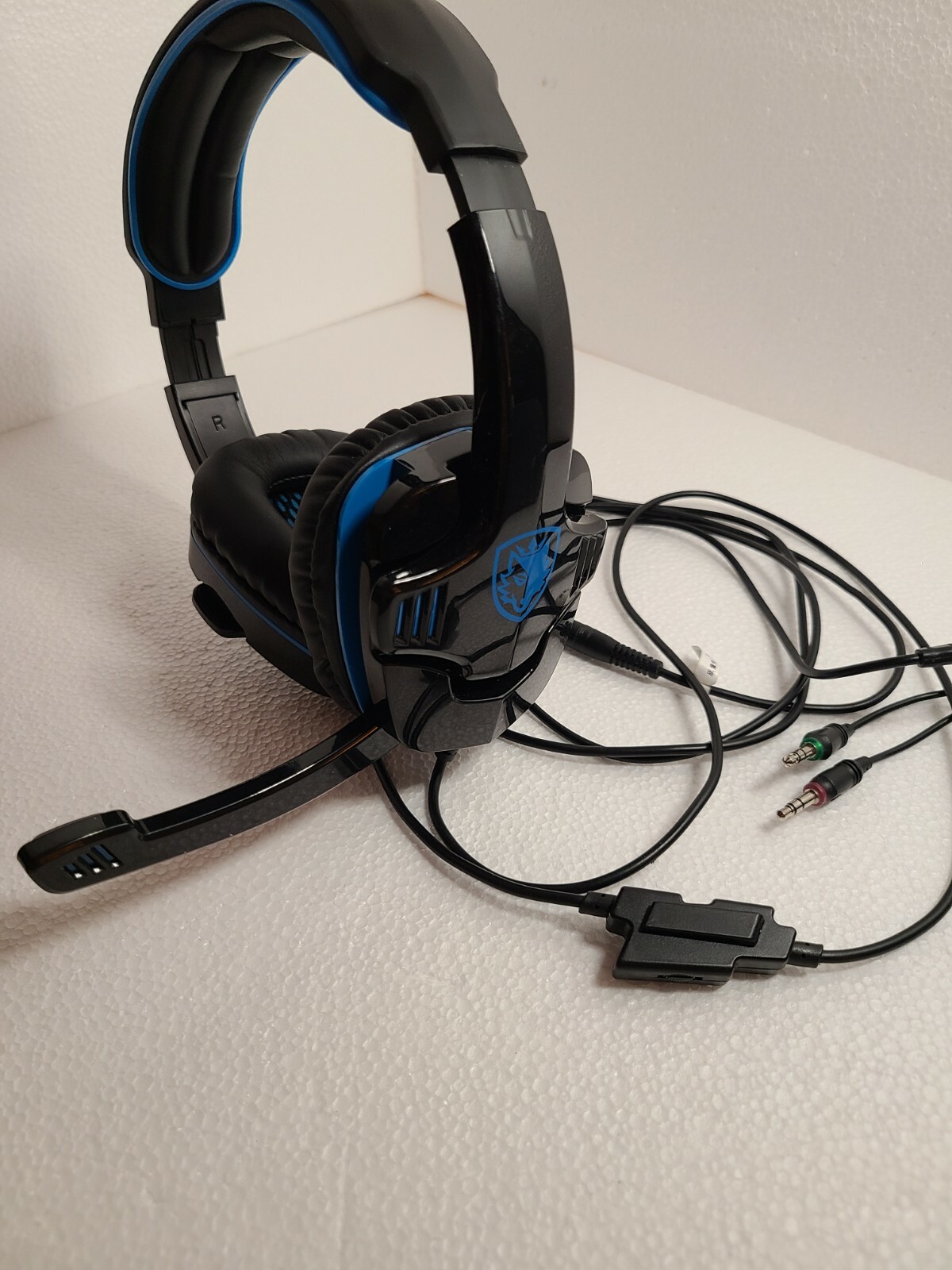 Sades 3.5mm Surround Stereo Gaming LOL Headset Headband Headphone PC w/ Mic PS4