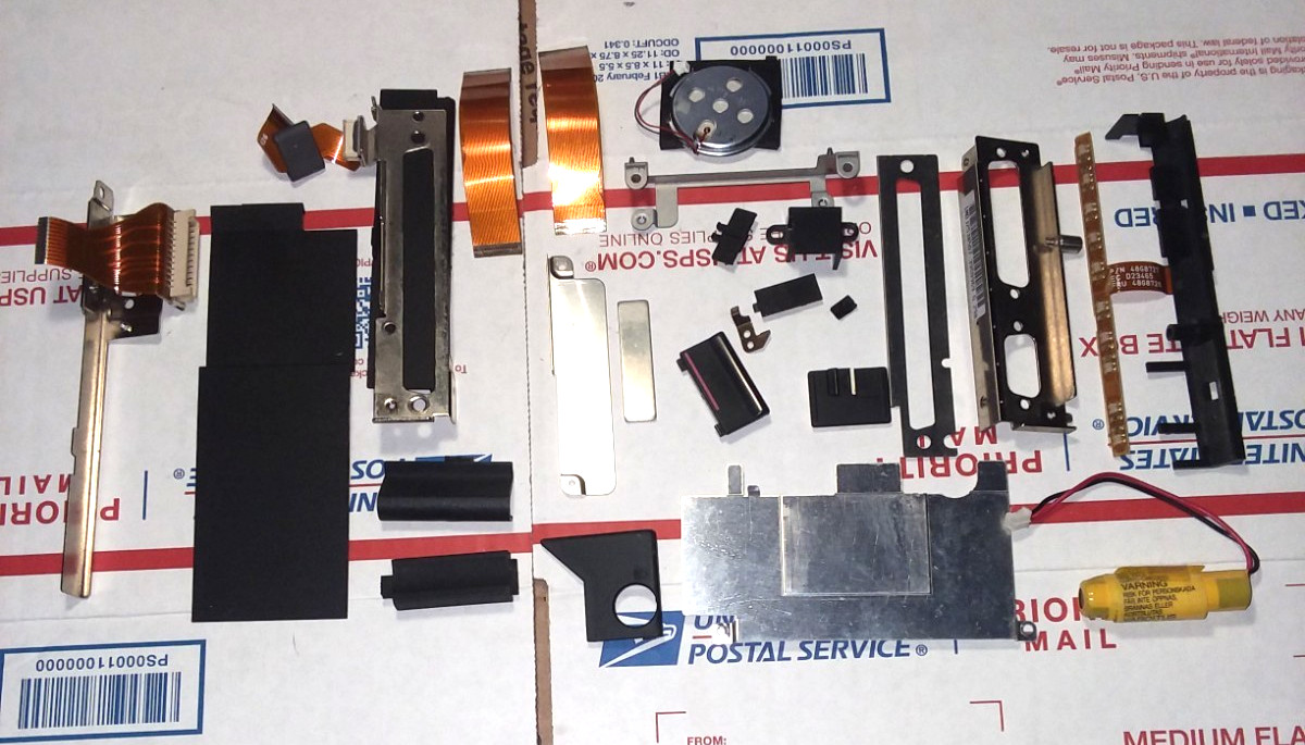Lot Vintage IBM Thinkpad 700c Laptop Parts Rare 25 PCS