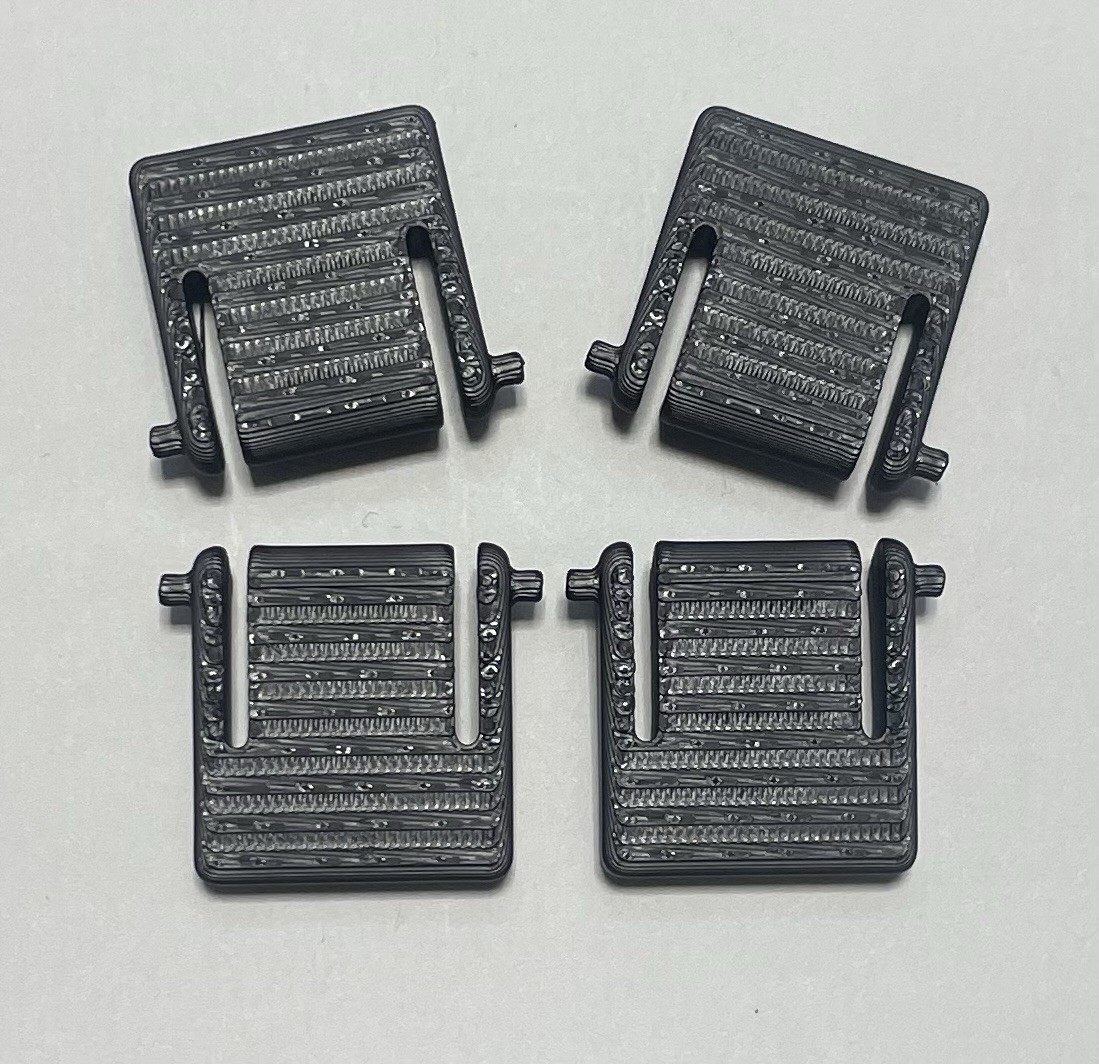 3D Printed SteelSeries Apex Keyboard Replacement Feet PETG - 4-Pack Bundle