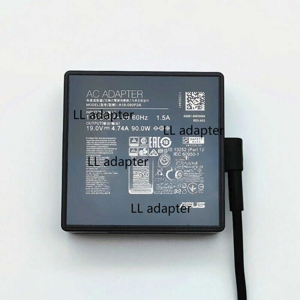 Original 19V 4.74A 90W Charger ASUS Zenbook Flip 15 Q529ZA 4.5*3.0mm Adapter