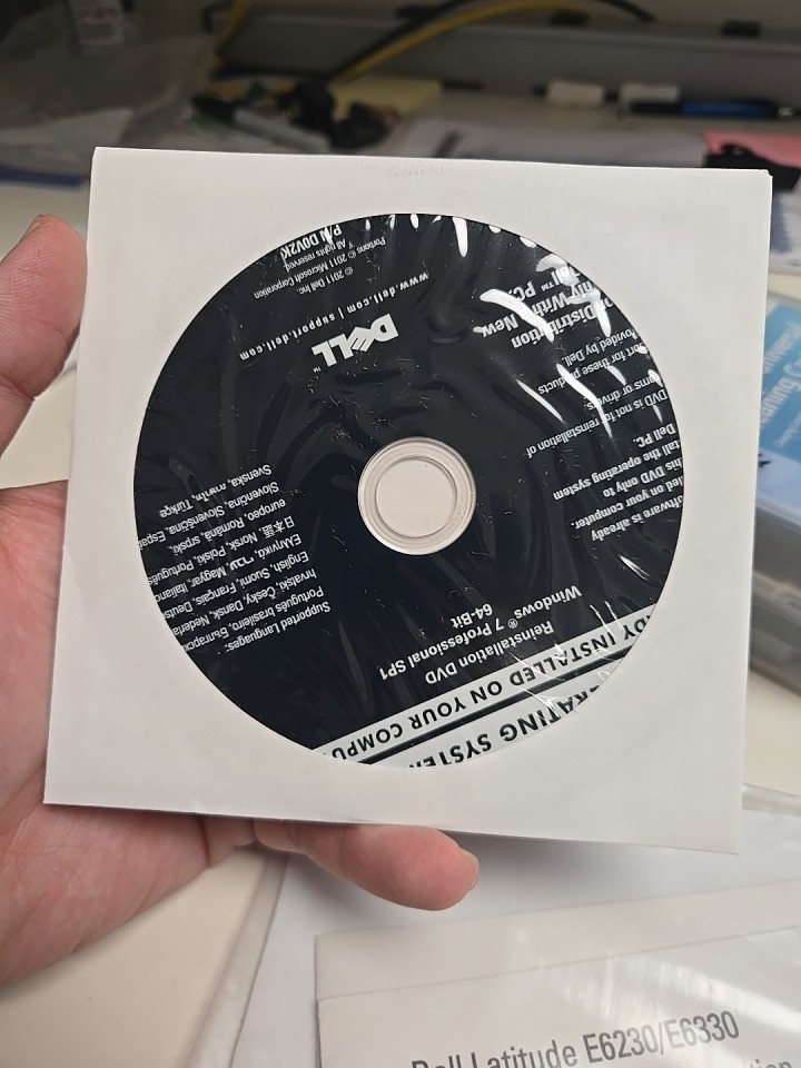 DELL 0KJX6D KJX6D Windows 7 Professional 64 Bit SP1 Reinstallation DVD Disk NEW