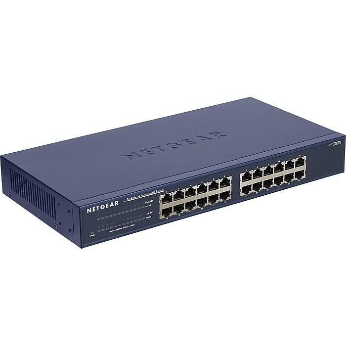 NETGEAR JGS524NA 24-Port Gigabit Ethernet Unmanaged Rackmount Switch