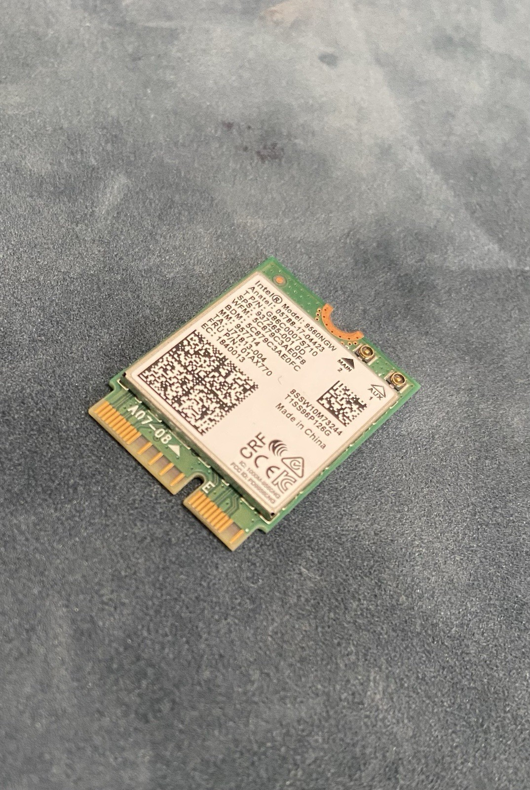 Intel 9560 NGW Wireless Network Card