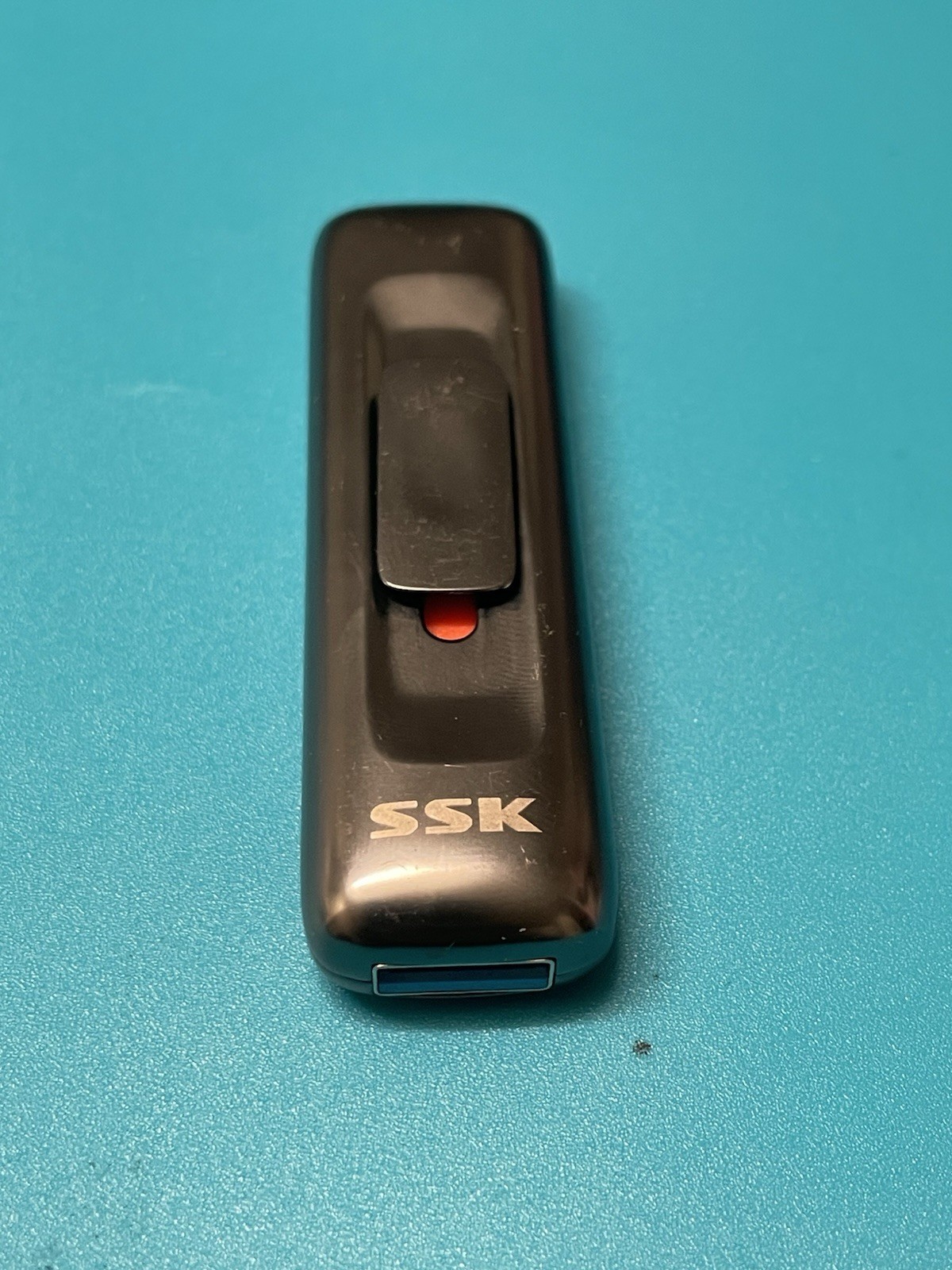 SSK 256GB USB SSD SD303 Flash Thumb Drive Dual USB- USB-C & USB-A