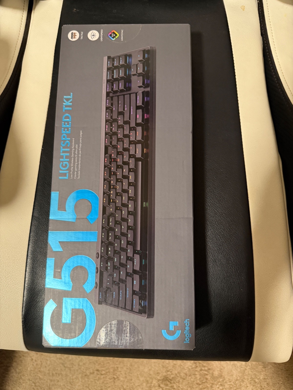 Logitech G515 LIGHTSPEED TKL Wireless Gaming Keyboard Tactile - SEALED