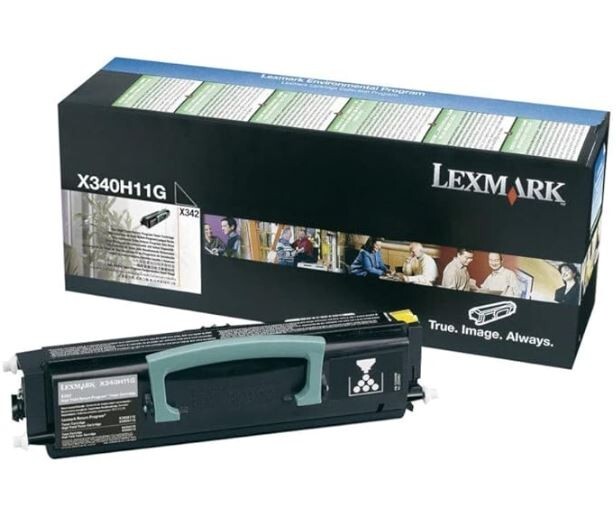 Lexmark X264H11G High Yield Return Program Toner Cartridge-Black