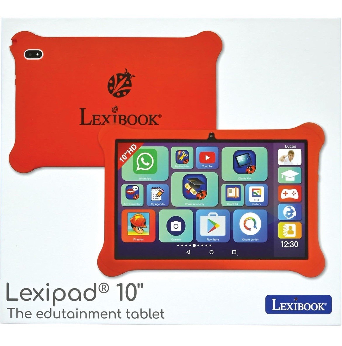 Lexibook, Lexipad® 10'' - Edutainment Tablet, Powered by Android™
