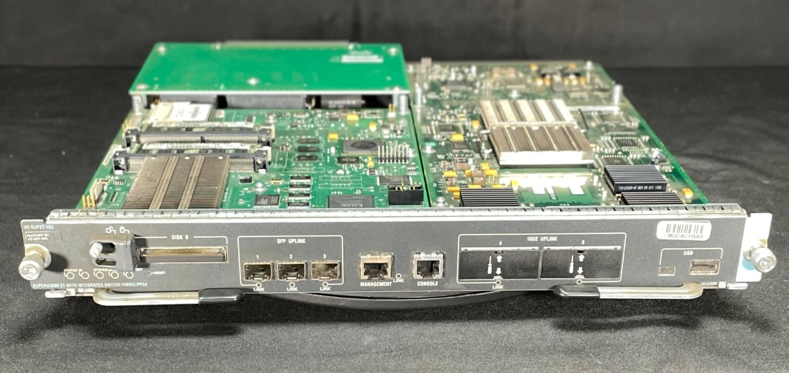 Cisco VS-S2T-10G Catalyst 6500 Supervisor Engine 2T PFC4 MSFC5 Module