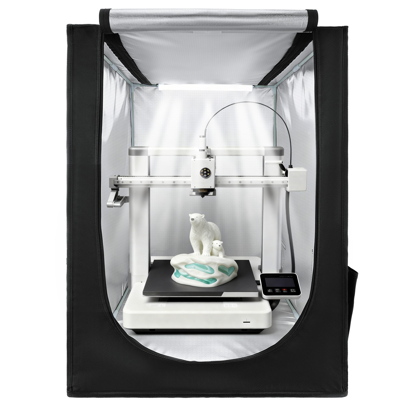 VEVOR 3D Printer Enclosure with LED for Creality/ELEGOO/Anycubic Popular Models