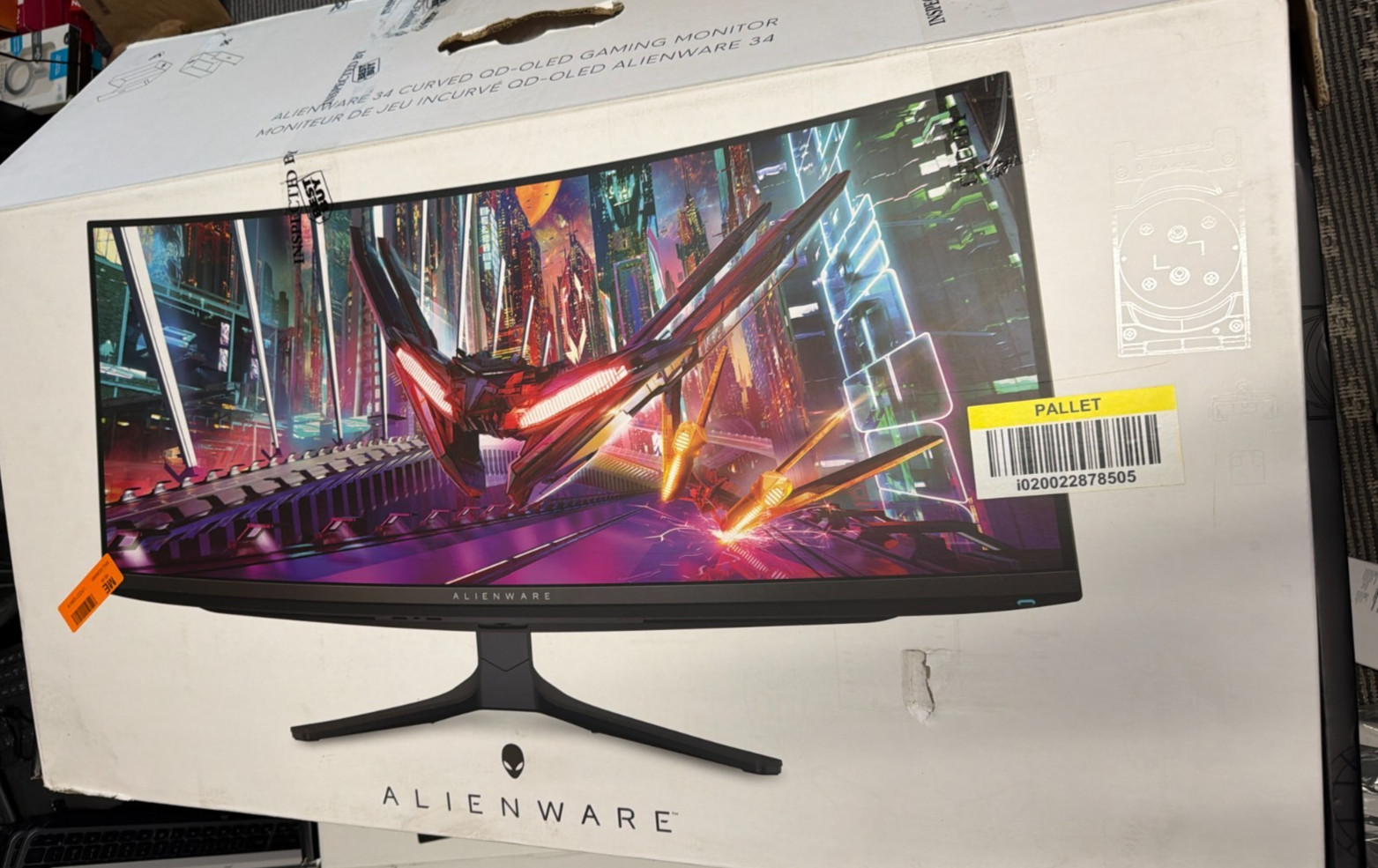 Alienware 34" AW3423DWF QD-OLED OLED Ultrawide Gaming Monitor