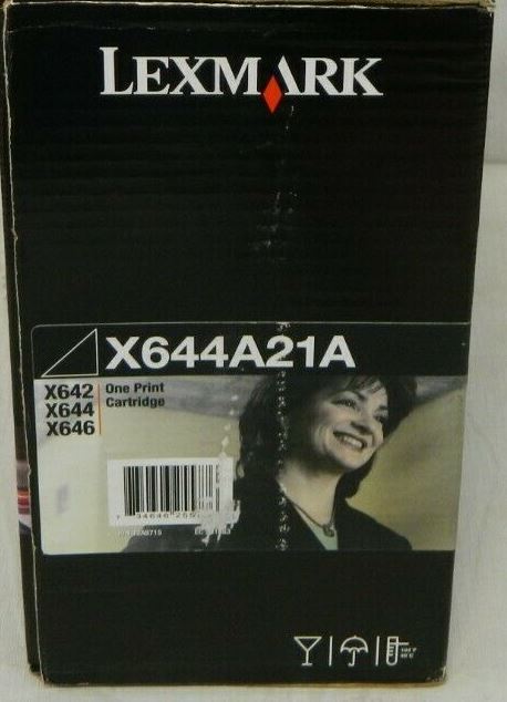 New Genuine UNUSED Lexmark X644A21A Laser Cartridge X642 X644 X646 NO BOX