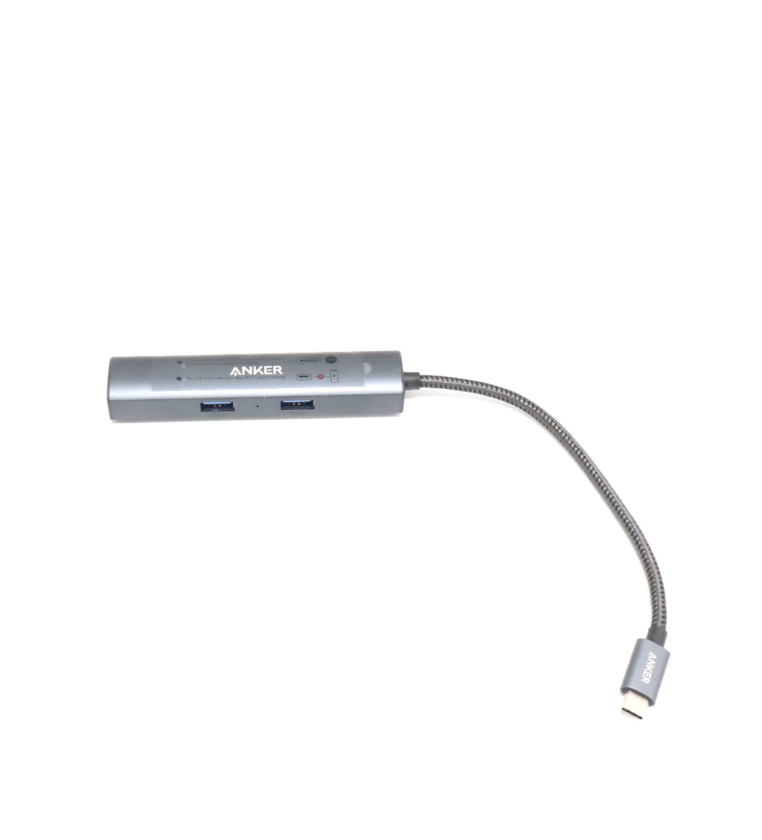 Anker A8338 PowerExpand+ 5-in-1 USB-C Ethernet Hub Gray A8338