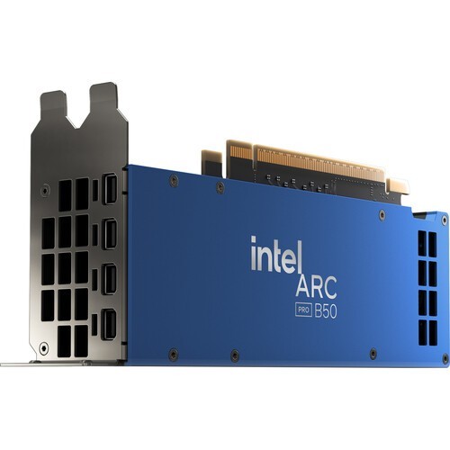 Intel Arc Pro B50 16GB GDDR6 Workstation Graphics Card SFF
