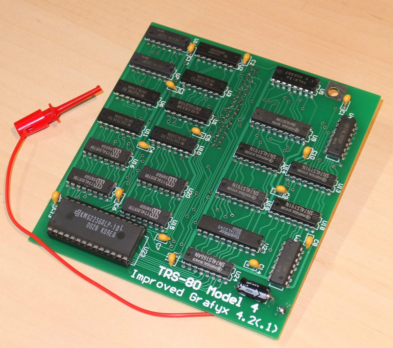 Hi-Res Graphics board for TRS-80 Model 4 Improved Grafyx NEW 