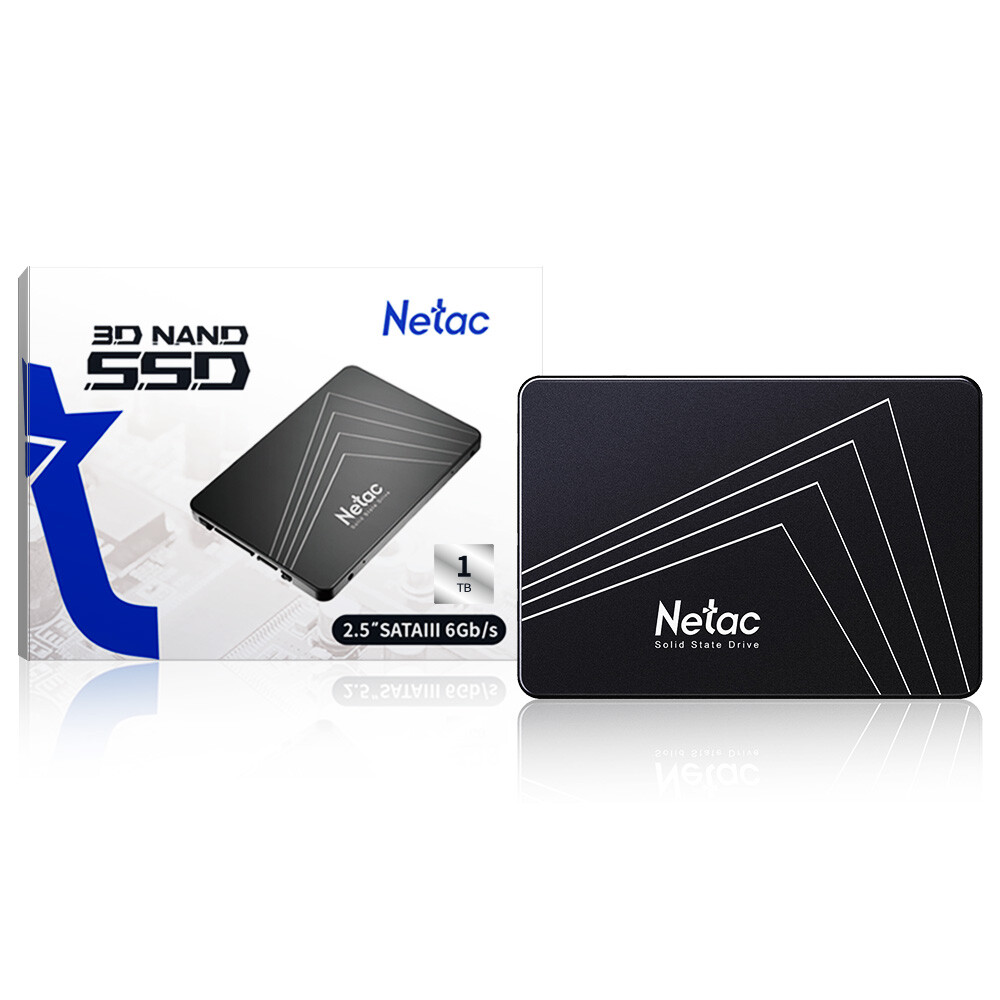Netac 1TB Internal SSD 2.5'' SATAIII M.2 NVMe PCIe3.0 Solid State Drive