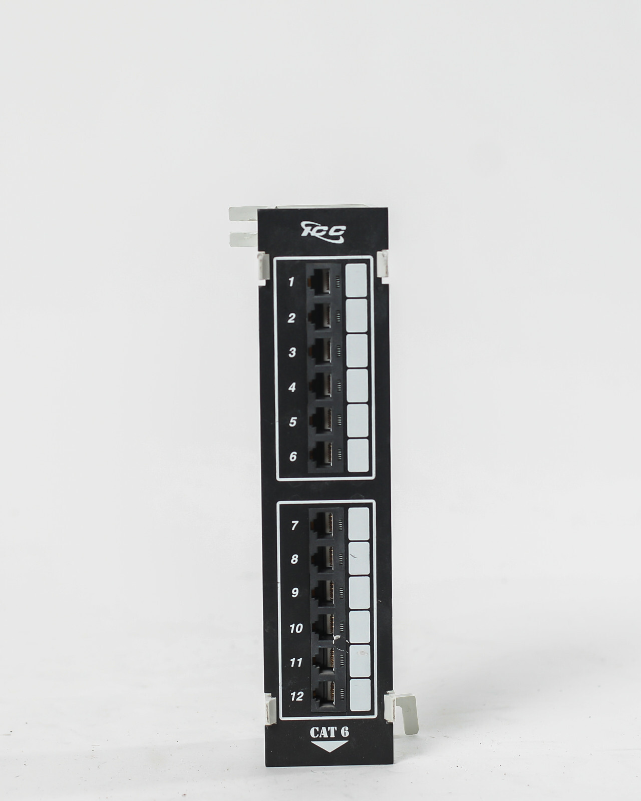 ICC ICMPP12V60 PATCH PANEL VERTICAL CAT 6 12 PORT OPEN BOX