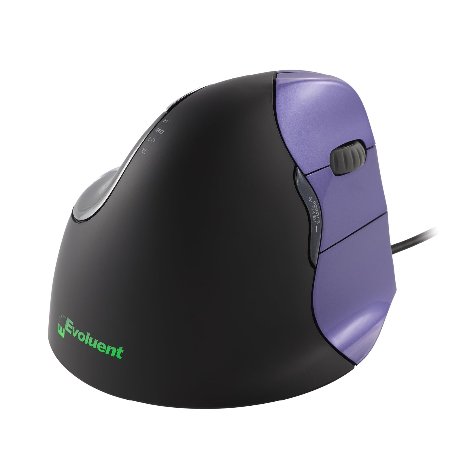 Evoluent VerticalMouse 4 Small Ergonomic Wired USB Mouse Right Handed Model VM4S