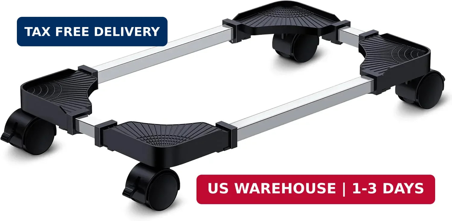 Computer Tower Stand - Adjustable PC Stand for Most Desktop Towers - Elevate