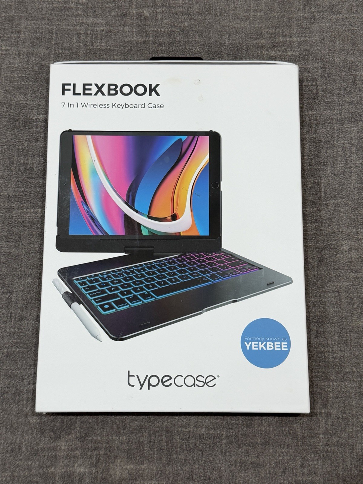 Typecase Flexbook Touch 7-in-1 Keyboard Case Touchpad Black (iPad 7-9 Gen 10.2”)