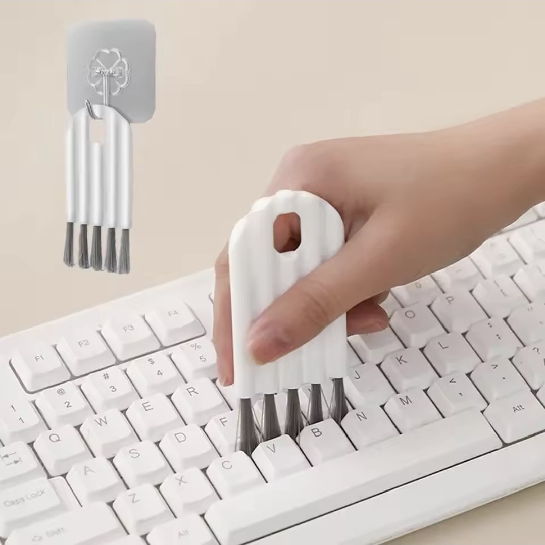 Multifunction Flexible Gap & Keyboard Cleaning Brush Household Tool