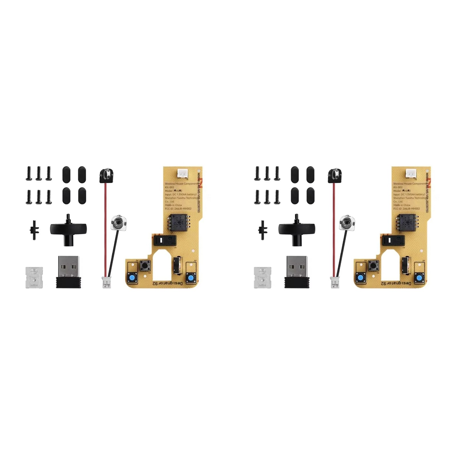 2X(2X for Bamboo Lab DIY 3D Printing  Mouse Kit Model 002 Computer Mouse9667