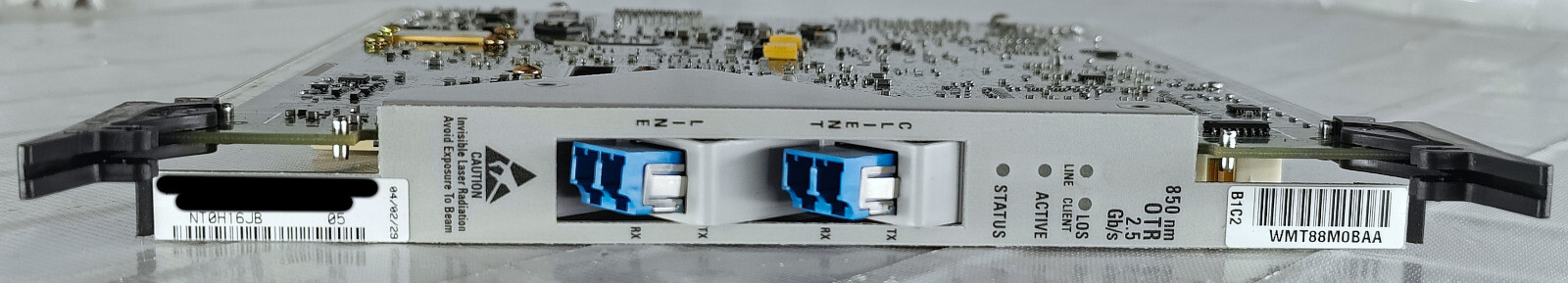 Nortel Networks NT0H16JB 850NM OTR 2.5GB/S Module WMT88M0BAA