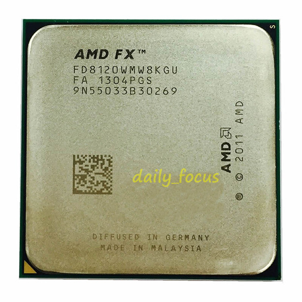 AMD FX-Series FX-8100 FX-8120 FX-8150 8M Eight-Core Socket AM3+ FX CPU Processor