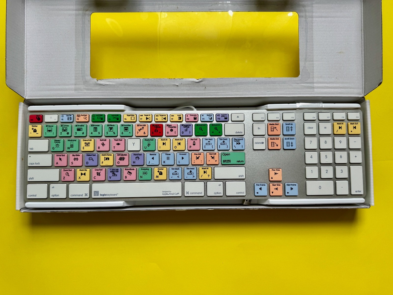 Logickeyboard Wired Keyboards for Apple Final Cut Pro 7