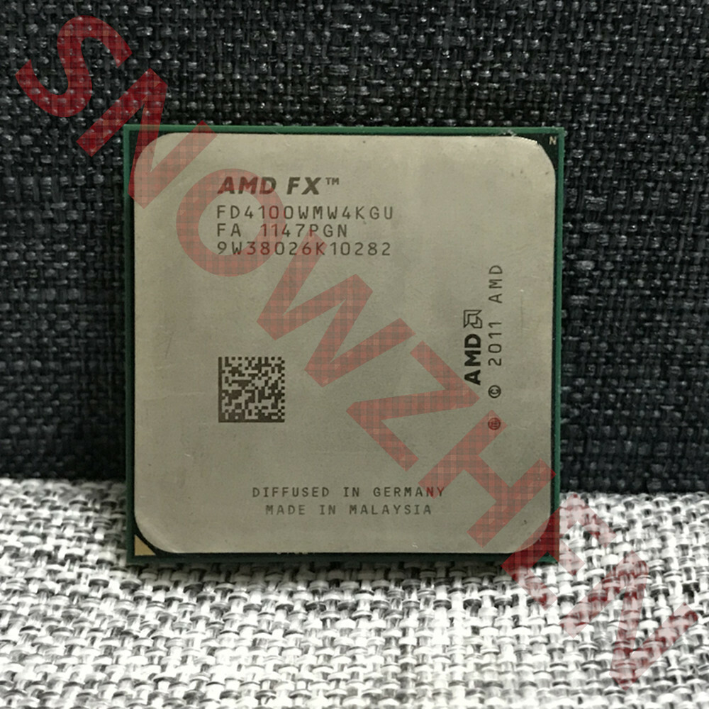 AMD FX-4100 FX-4130 FX-4170 FX-4300 FX-4350 CPU Quad-Core Socket AM3+ Processor
