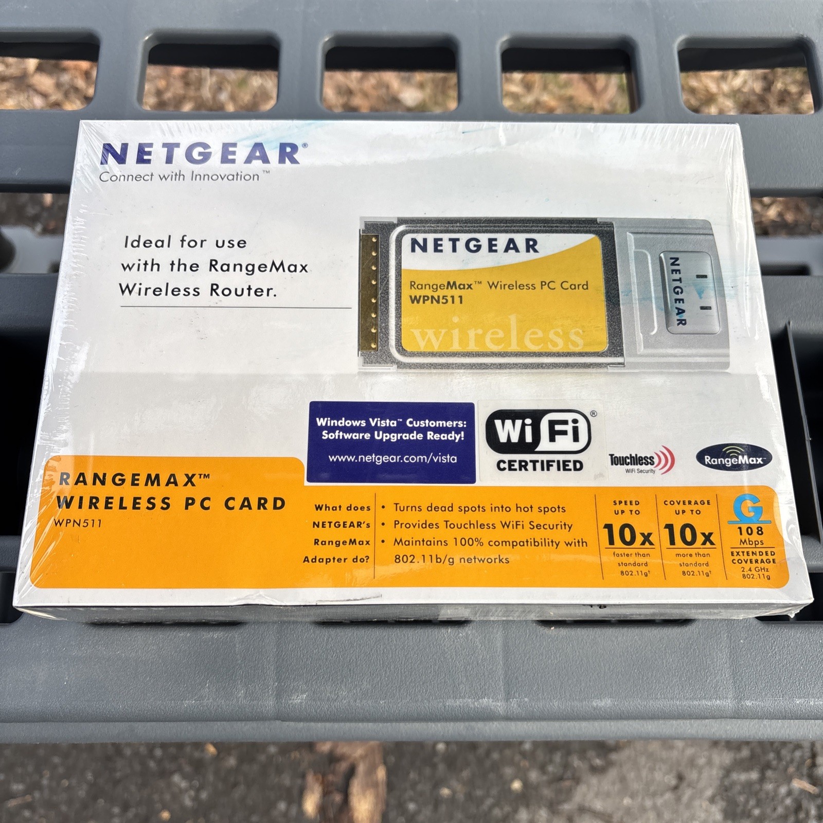 New Linksys LNE100TX and Netgear RangeMax Wireless PC Card WPN511