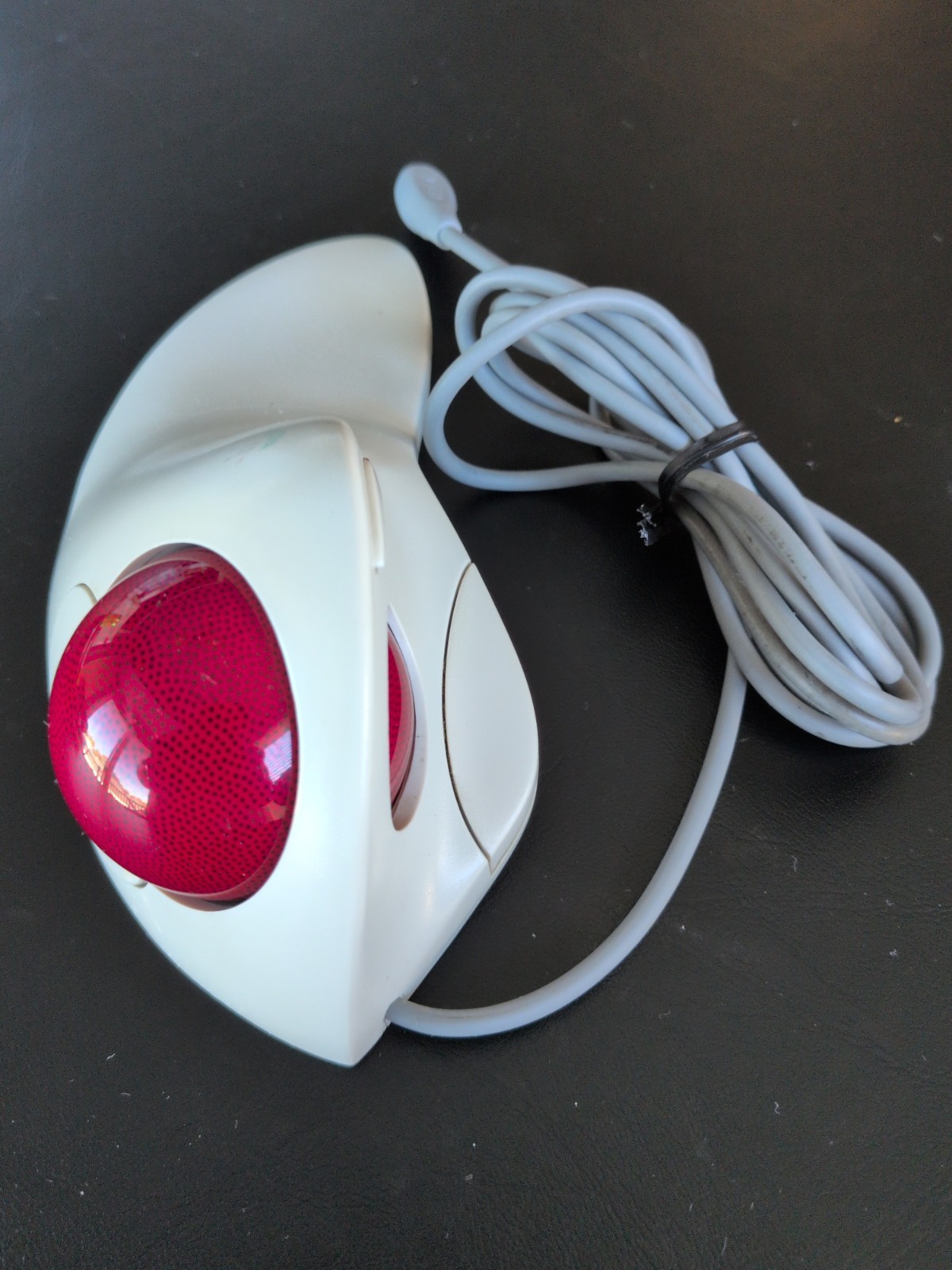 Logitech TrackMan Marble FX T-CJ12 Wired Trackball Mouse 