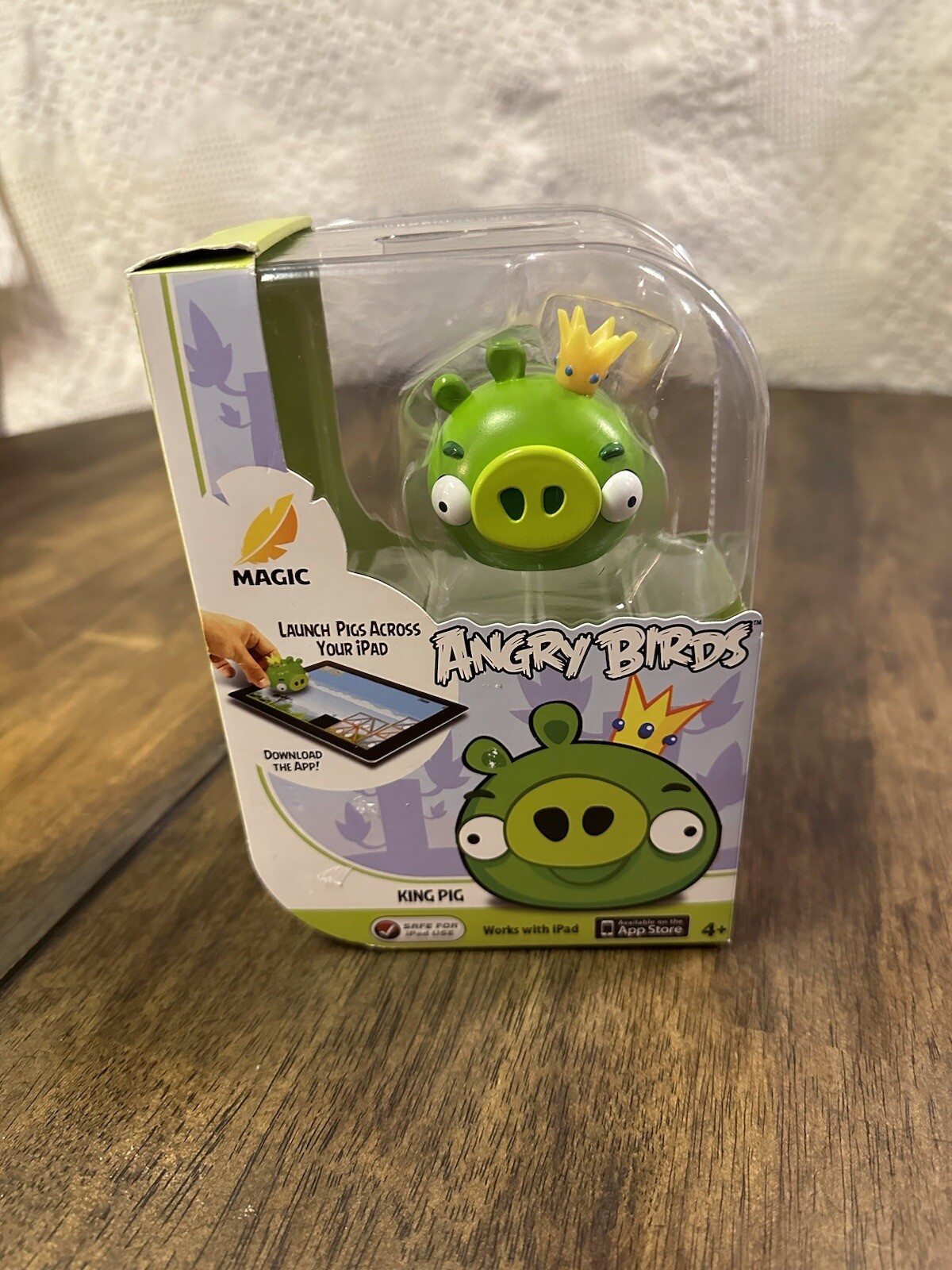 NEW App Tivity iPAD Angry BIRDS King PIG Figure Apptivity TOY Game 
