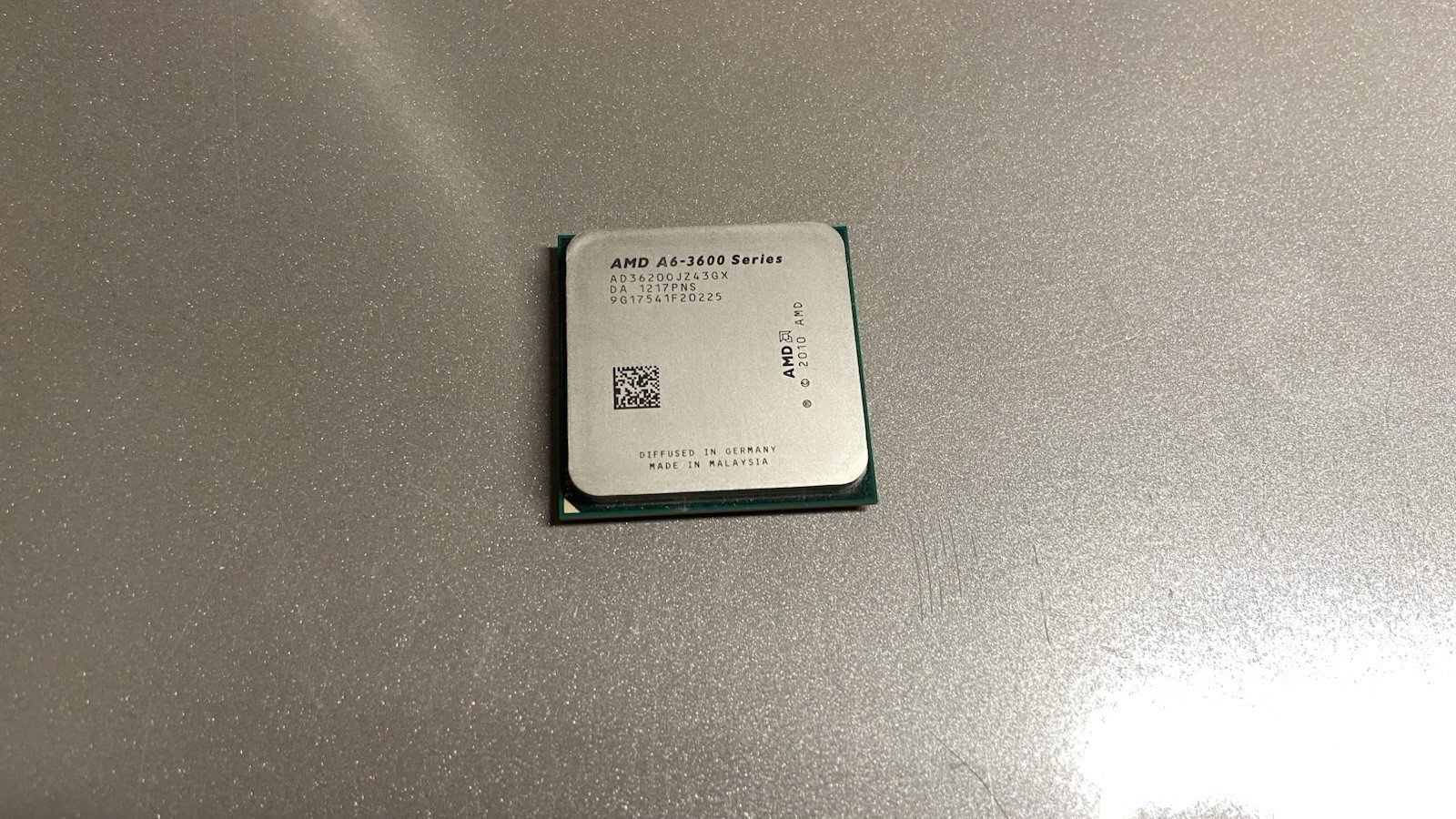 AMD A6-3600 2.1GHZ 4MB QUAD CORE CPU PROCESSOR AD36200JZ43GX