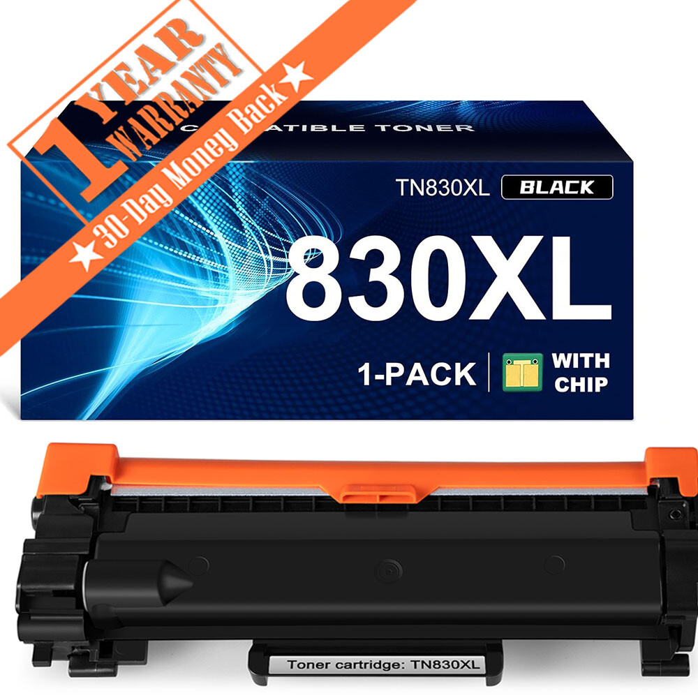 TN830XL Toner with DR830 Drum Compatible for Brother DCP-L2640DW HL-L2420DW Lot