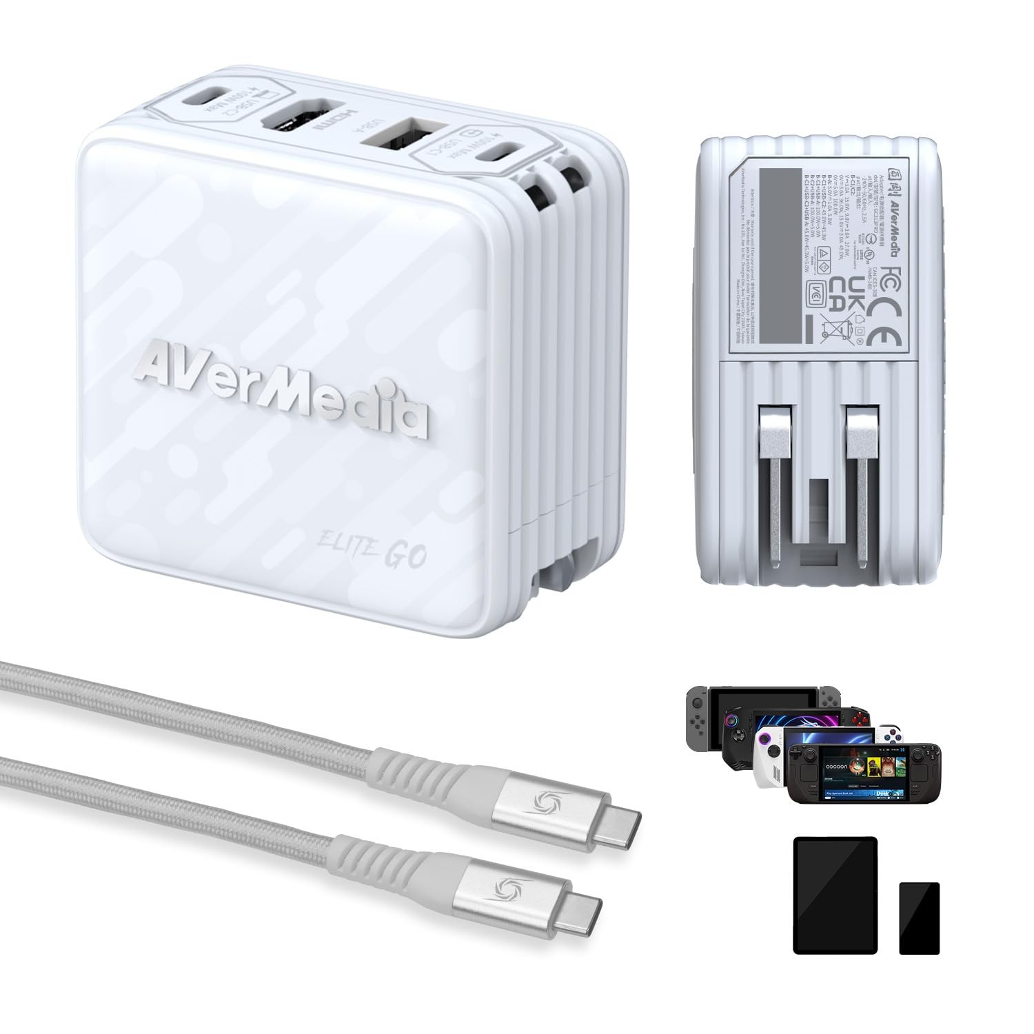 AVerMedia Elite Go USB-C Capture Card Dock (41 chars)