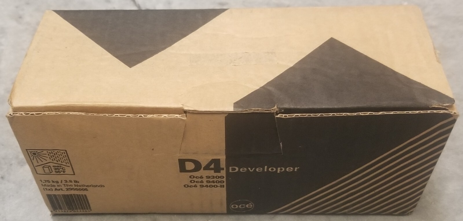 Genuine Oce 2955005 2955018 Oce D4 Developer / Starter Black 9300, 9400, 9400-II