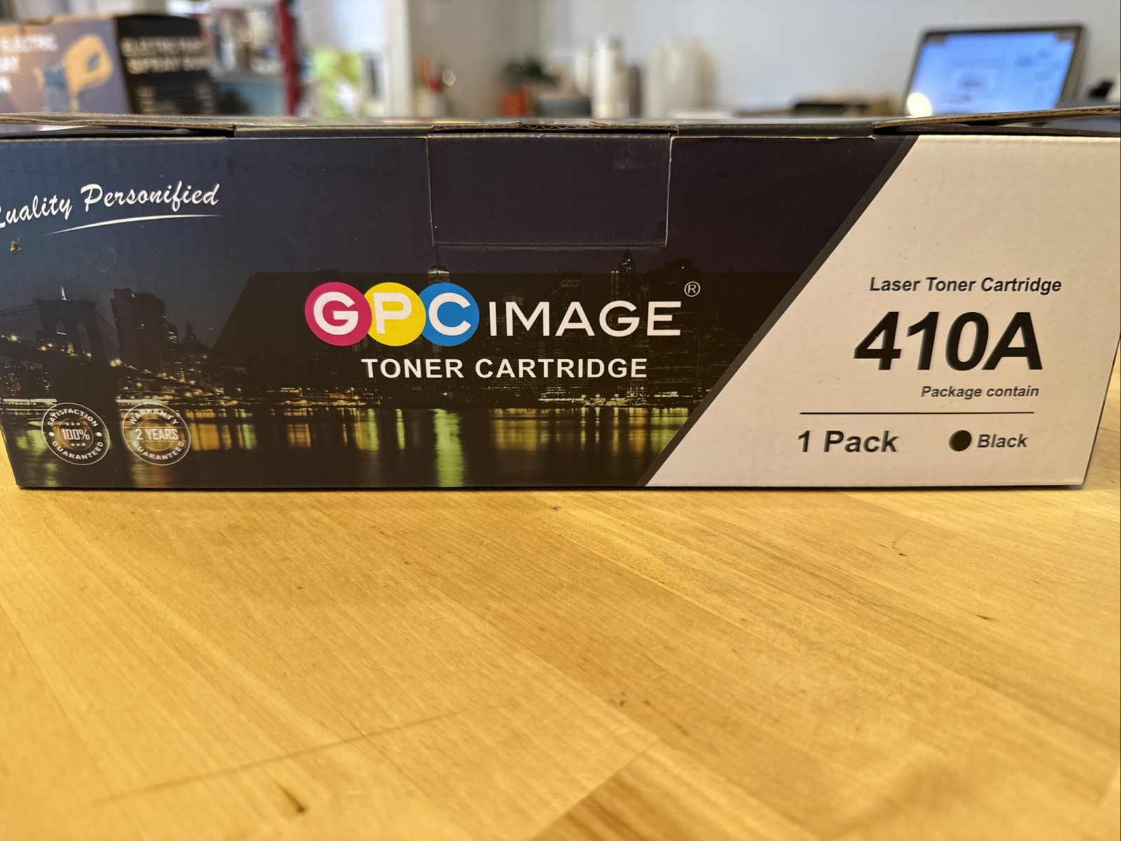 GPC Image Valueline Toner Cartridge Replacement for HP Printers 410A black