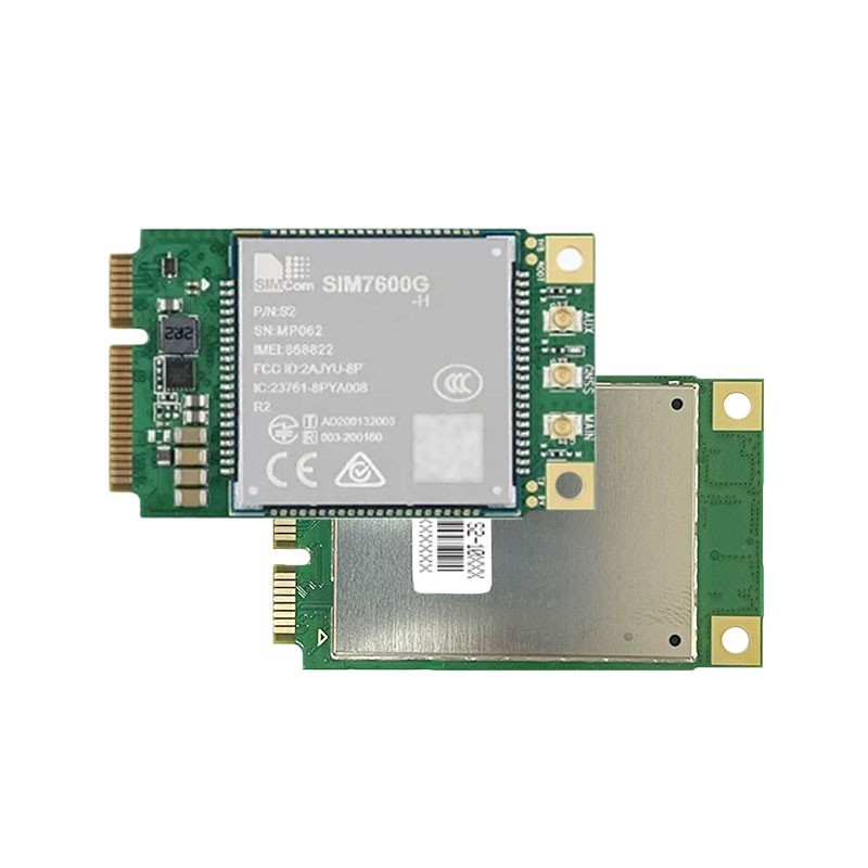 SIM7600G-H LTE ModuleâGlobal 4G Module (SIM7600G-H-PCIE+Mini-PCIE Interface)