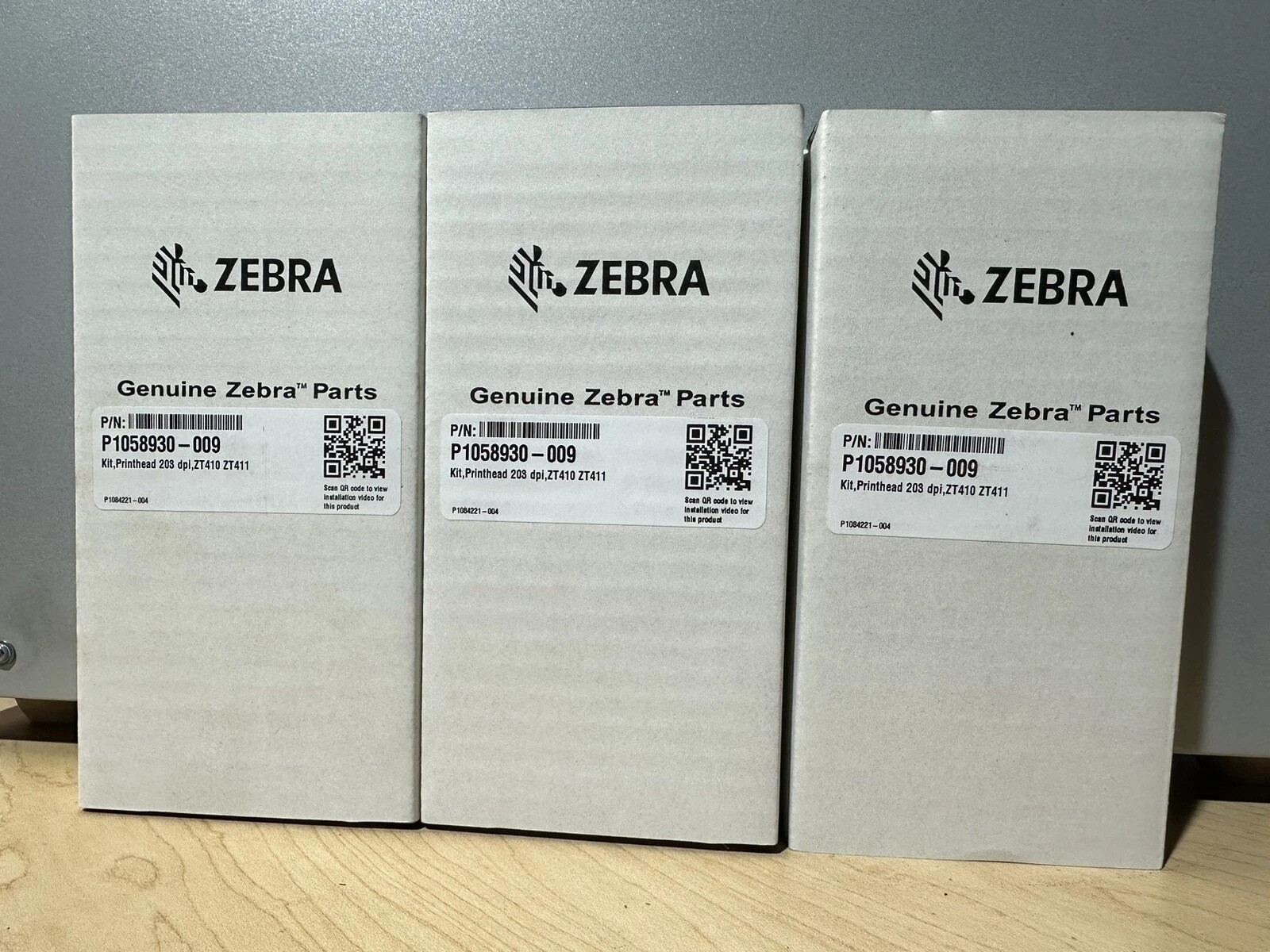 Genuine Printhead for Zebra ZT410 ZT411 203dpi Barcode Printer P1058930-009 USA