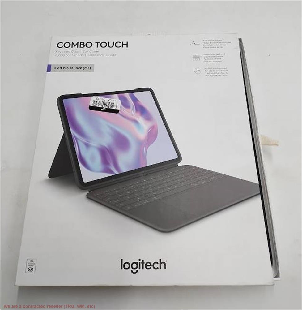Logitech Combo Touch Keyboard Case for Apple iPad Pro 13-inch (M4) OPEN BOX