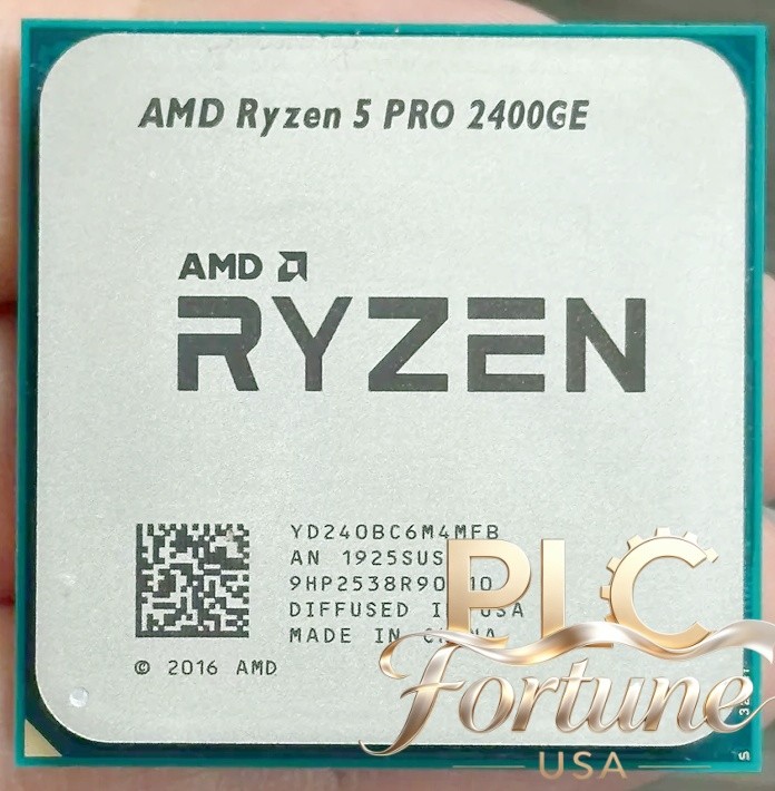 Used AMD Ryzen 5 PRO 2400GE 4-Core 8-Thread 3.2GHz Socket AM4 35W CPU Processor