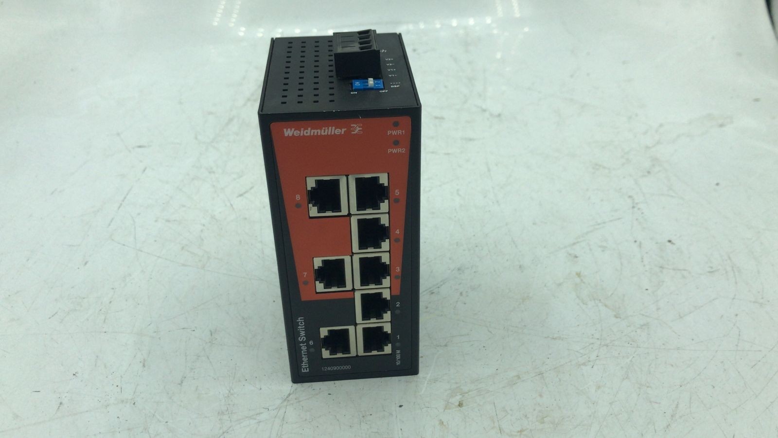 USED – IE‑SW‑BL08‑8TX Industrial Ethernet Switch | 8× RJ45 Ports (Weidmüller) ⚙️