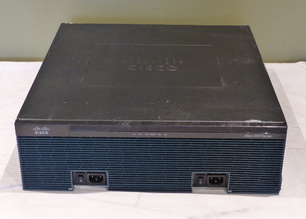 CISCO 3900 ISR ROUTER 3925 DUAL PSU & SPE100/K9 +VWIC3-2MFT- T1/E1