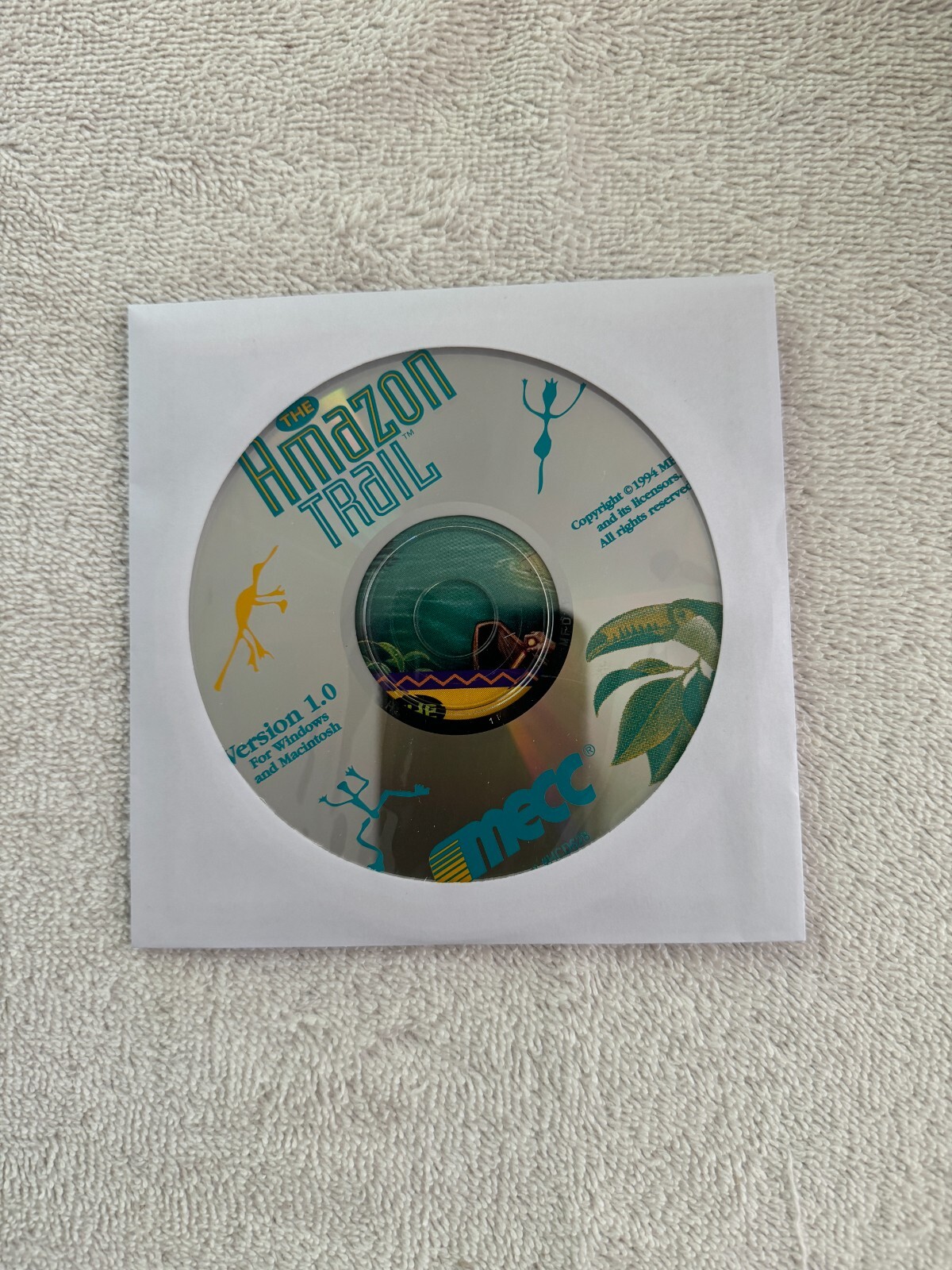 The Amazon Trail PC CD-Rom for Windows 95/98/3.1 & Macintosh