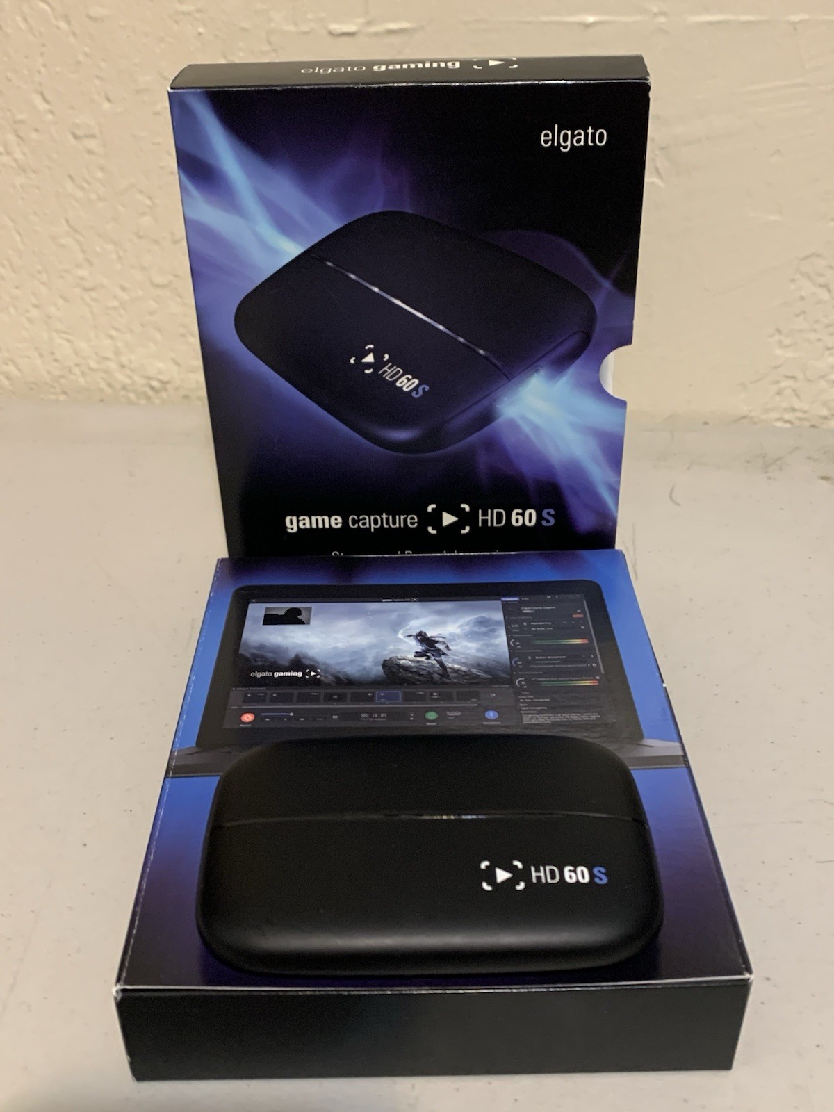 Elgato HD60 S Game Capture Card 1080p60 With Original Box & ISB Cable Tested