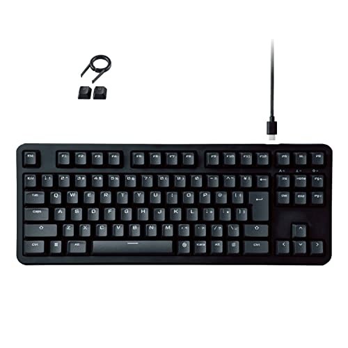 ELECOM Gaming Keyboard Wired V-custom VK210S Tenkeyless Mechanical Neo Clutch