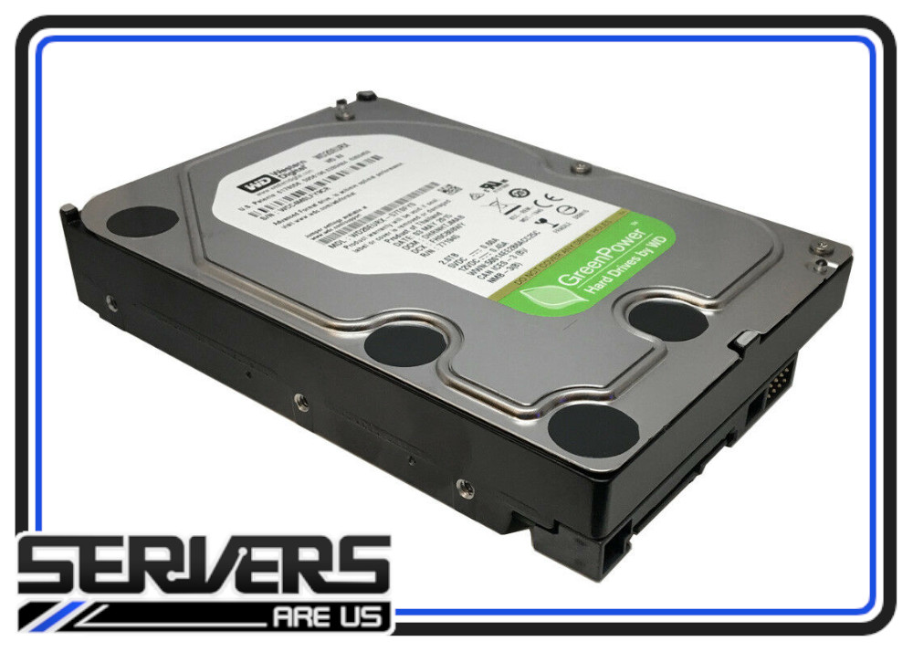 Western Digital 2 TB, Internal, 7200 RPM, 3.5" (WD20EURX) Hard Drive