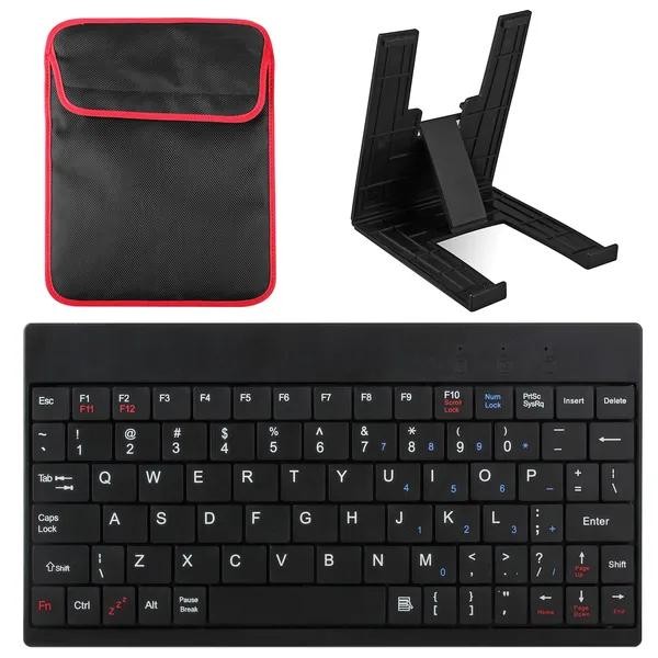80 Keys Wired Keyboard Mini USB Connector Keyboard Portable Durable Keyboard Wit