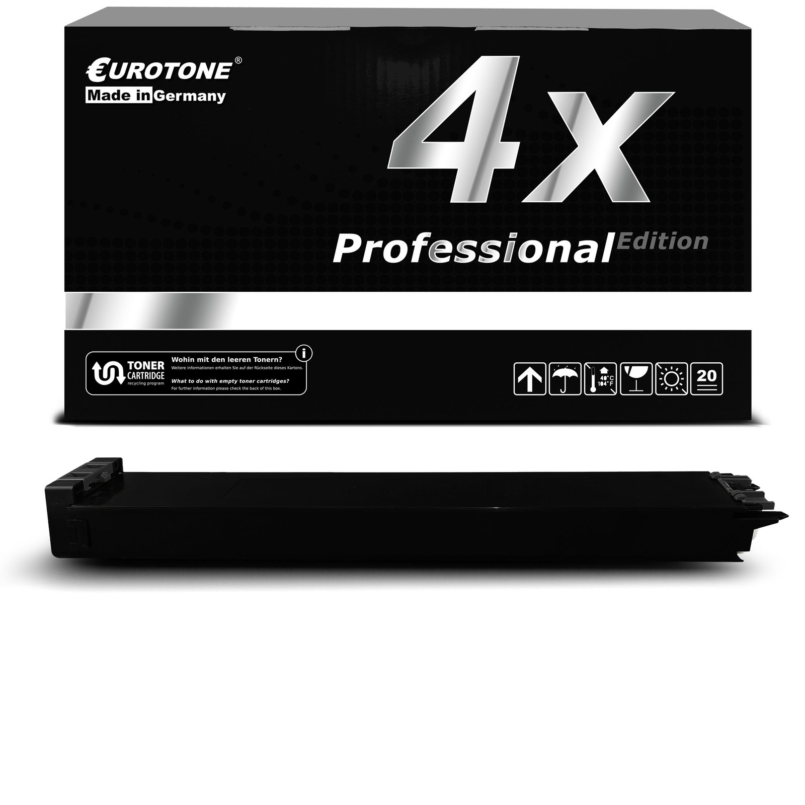 4X PRO Cartridge BLACK For MX-36 GTBA Sharp MX-3110 MX-3115 MX-3140
