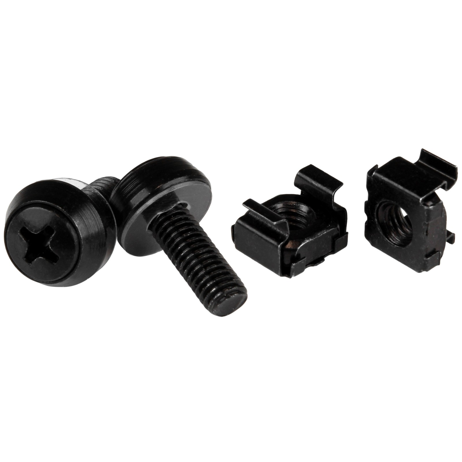 Startech M6 X 12mm - Screws And Cage Nuts - 50 Pack (cabscrewm6b)